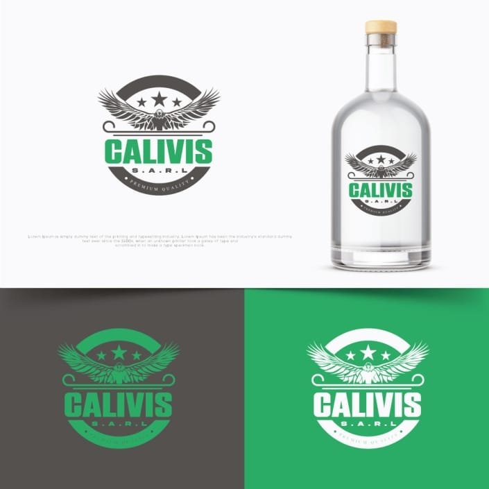 Calavis Wine Logo Design