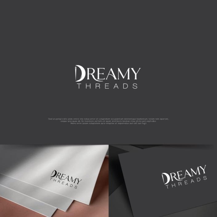 Dreamy Threads Boutique Logo Design